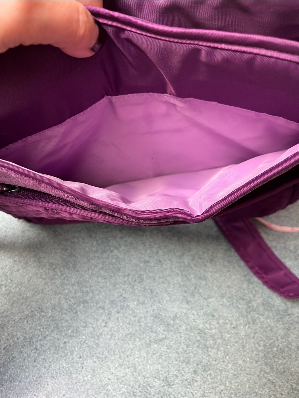 New Lug Concord Purple Wings Bag - Picture 8 of 13